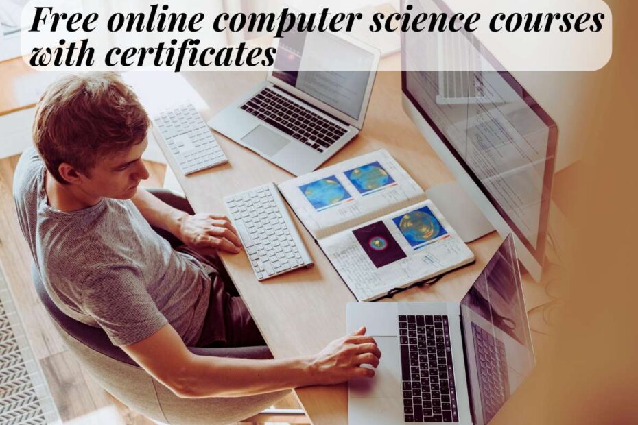 Free online computer science courses with certificates