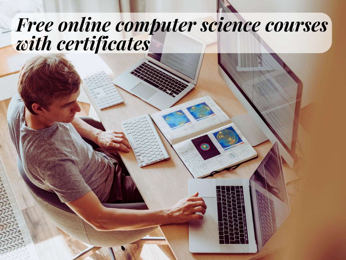 Free online computer science courses with certificates